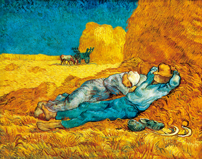  文森特·威廉·梵高  Vincent Willen Van Gogh ——午歇